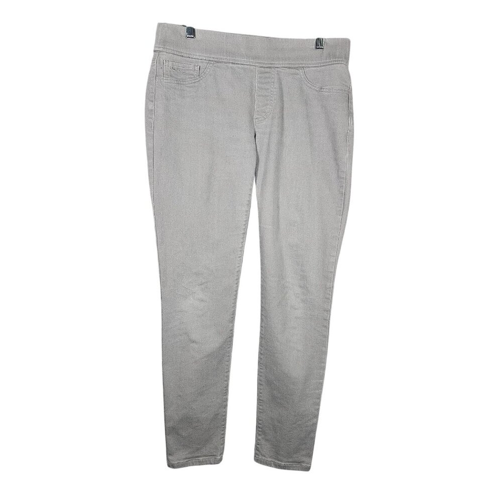 Lauren Ralph Lauren Womens Modern Legging Pants Size 6 Gray Cotton Blend